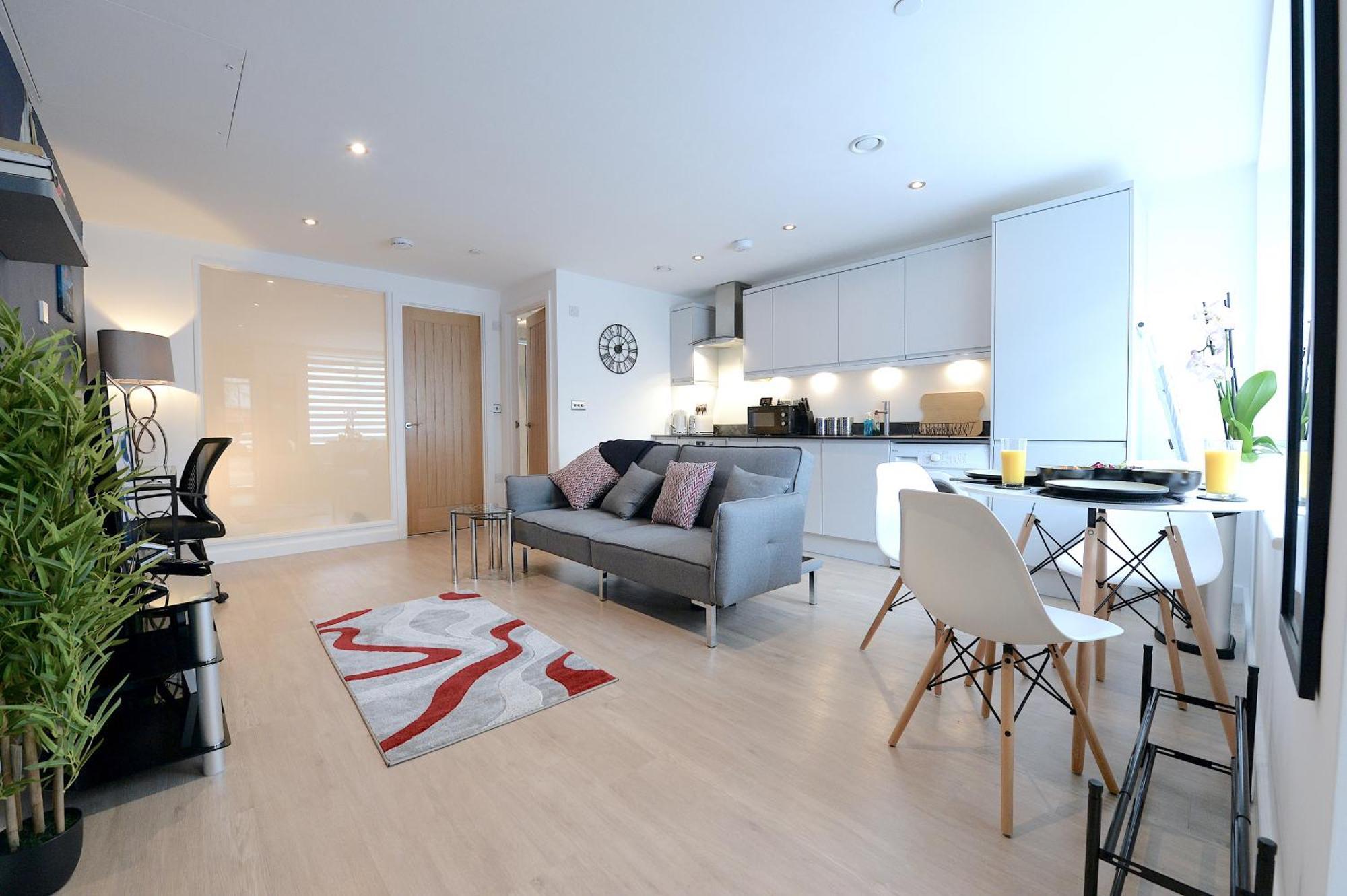 Chic Ground Floor Flat Location & Free Parking Apartment *